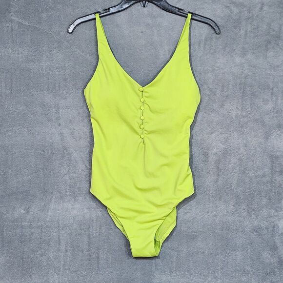 Andie Other - Andie Swim The Milos One Piece Swimsuit Avocado Size Small Tall Style AO499